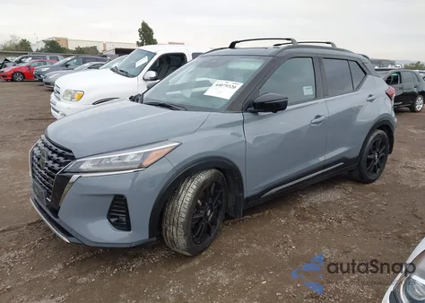 2021 Nissan Kicks Sr Xtronic Cvt из США, поврежденный, VIN 3N1CP5DV4ML520421